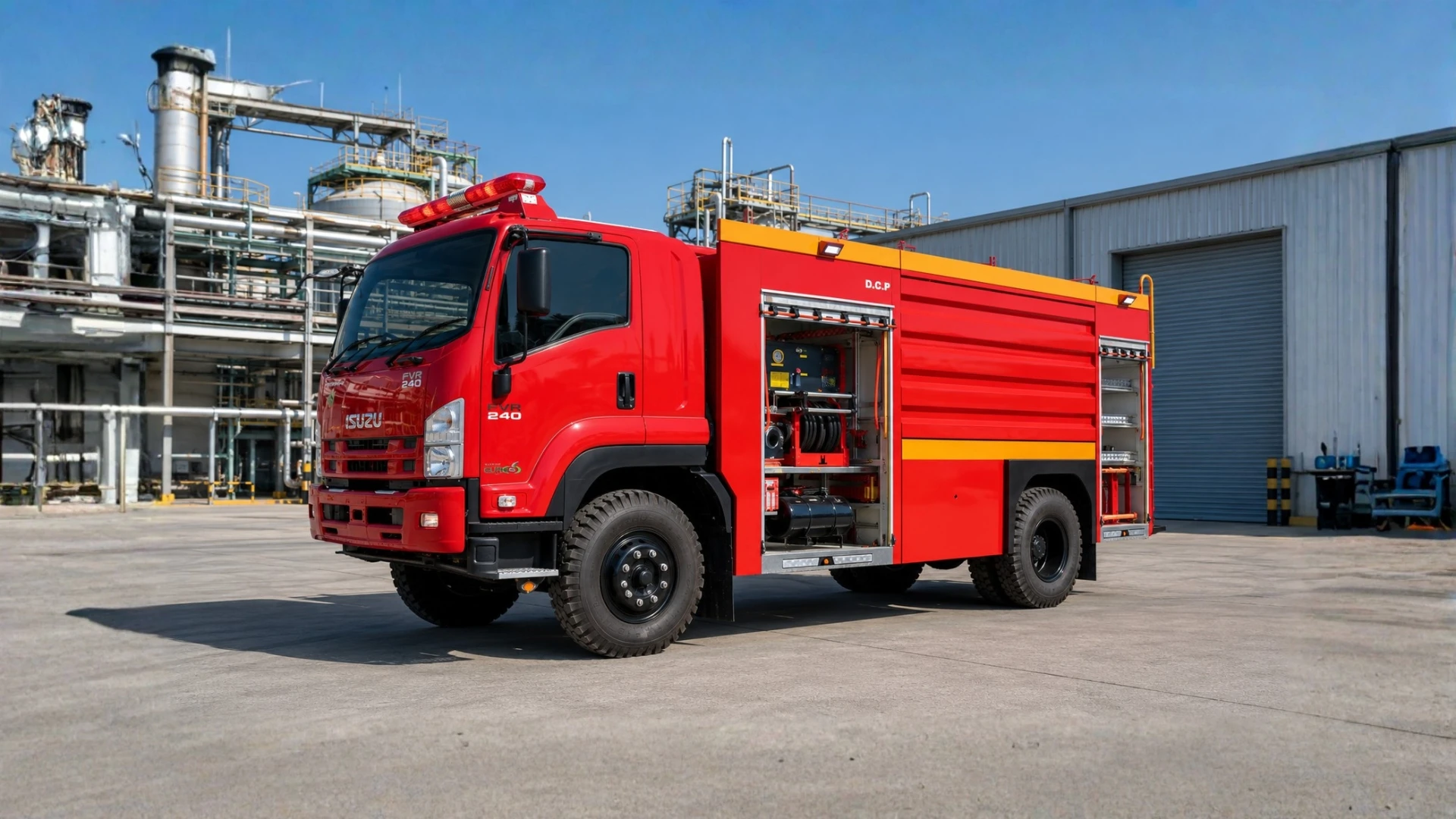 Industrial Fire & Pumper Truck - MIFT